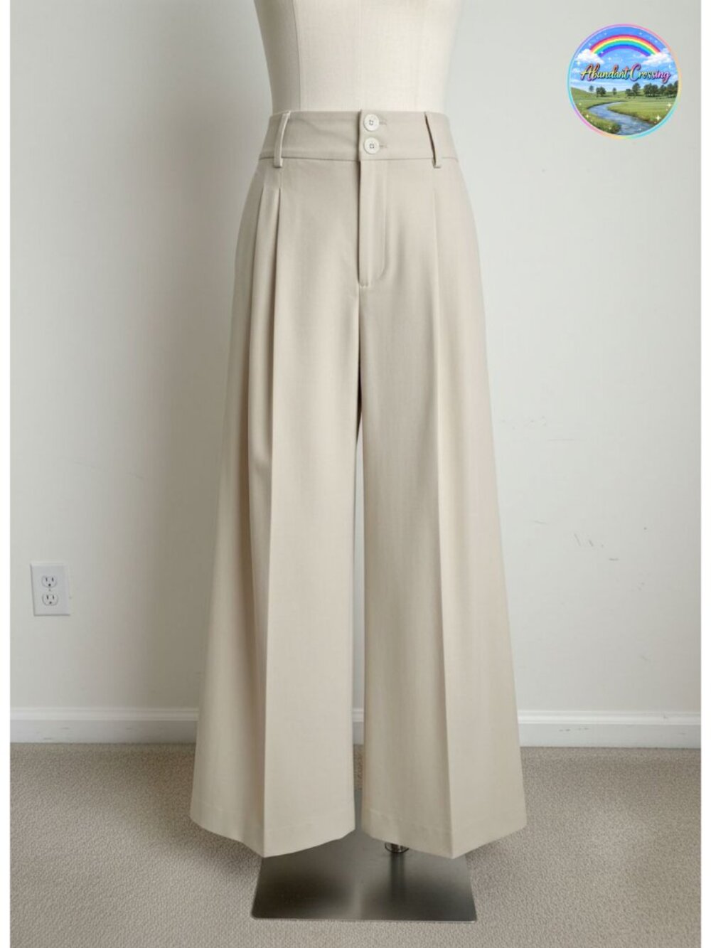 High Waisted Wide Leg Palazzo Pants with Pockets